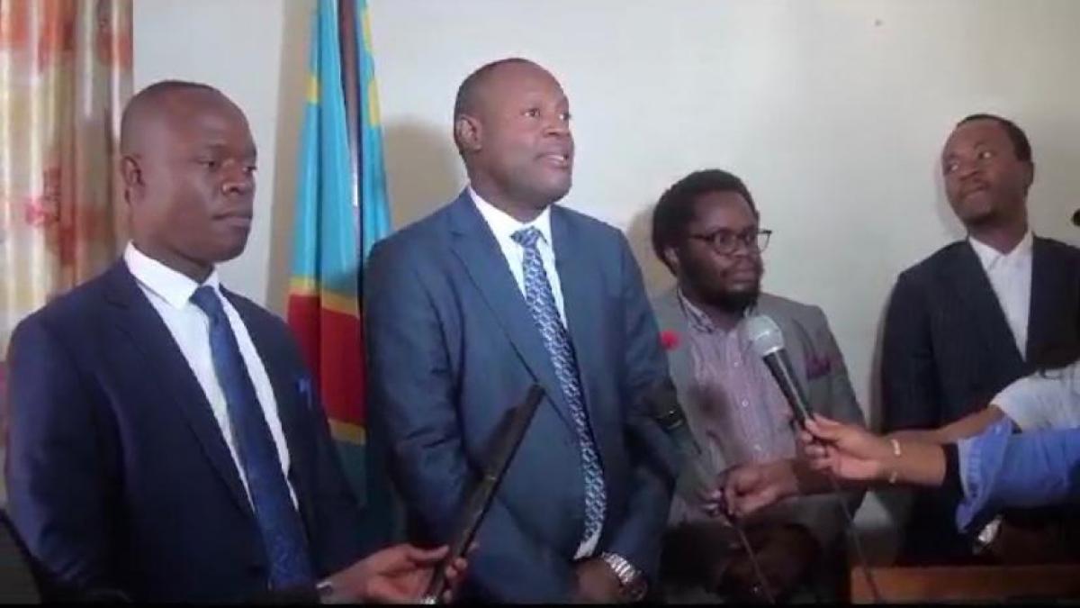 The CEO of Target Sarl meets press professionals in Lubumbashi